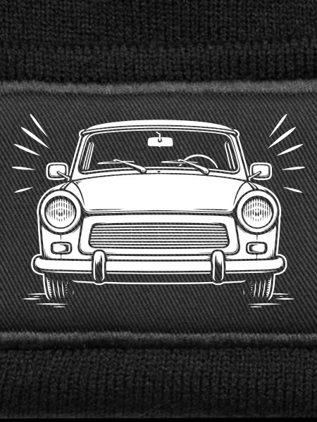 Trabi– Kultauto Frontansicht