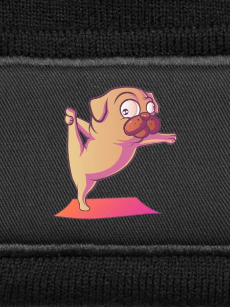 Hundeyoga Spaß und bunt