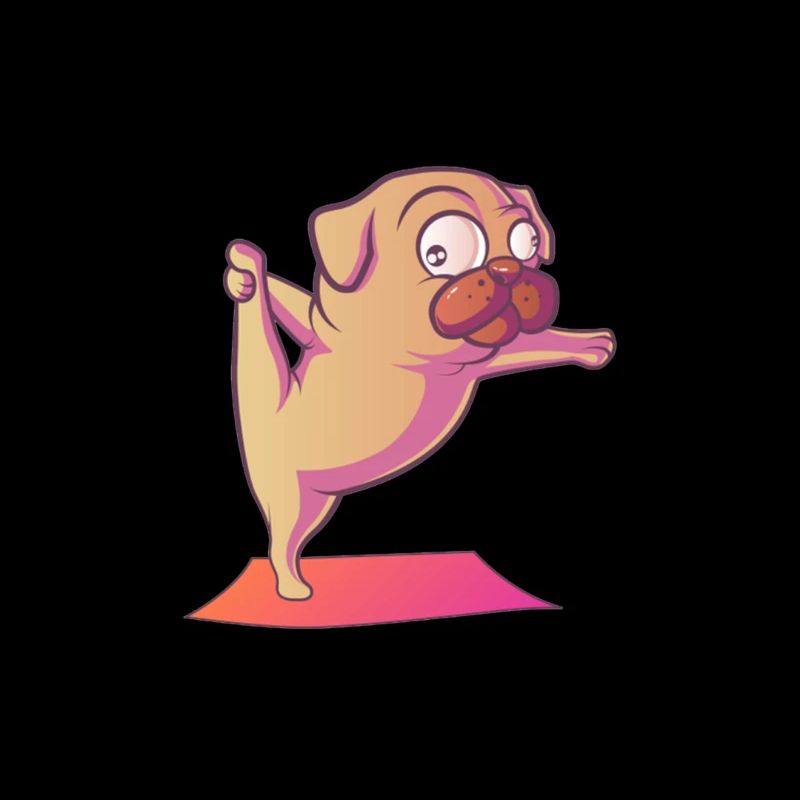 Hundeyoga Spaß und bunt