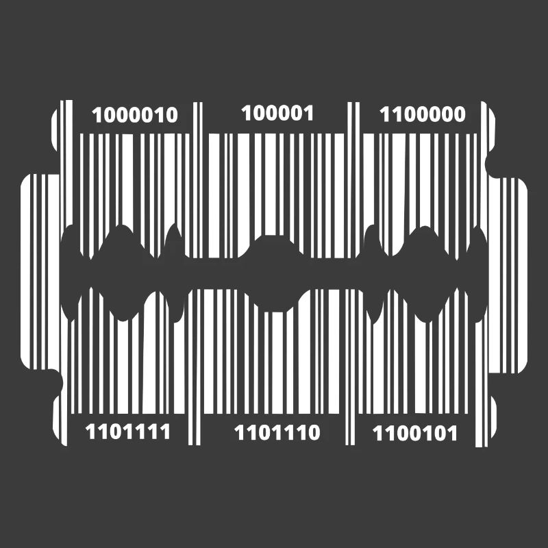 Lame de rasoir avec code