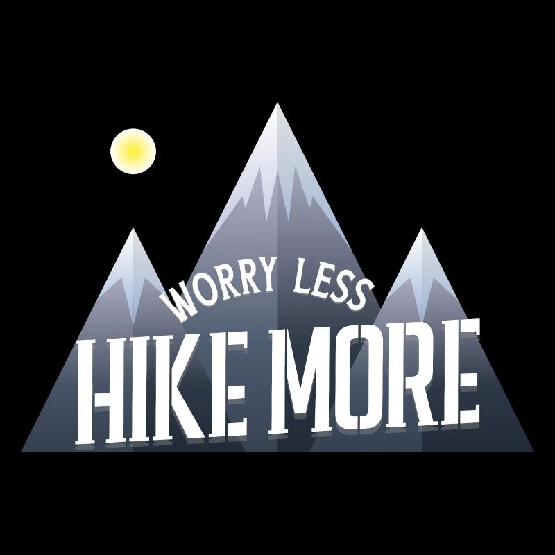"Worry Less Errant More" T-shirt Wanderer