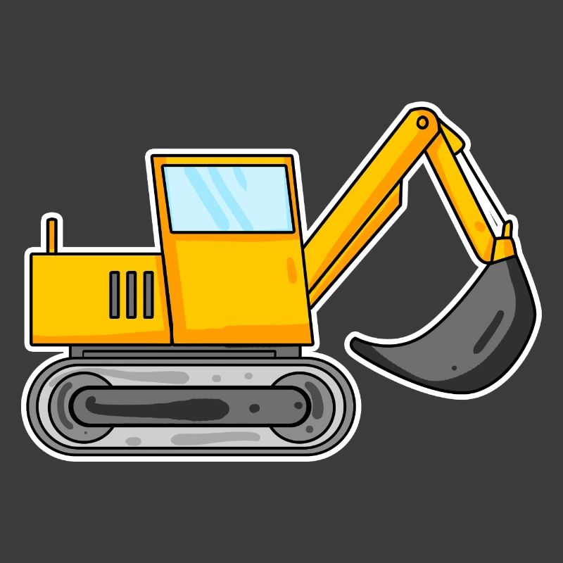 Bagger Baustelle Baggerfahrer