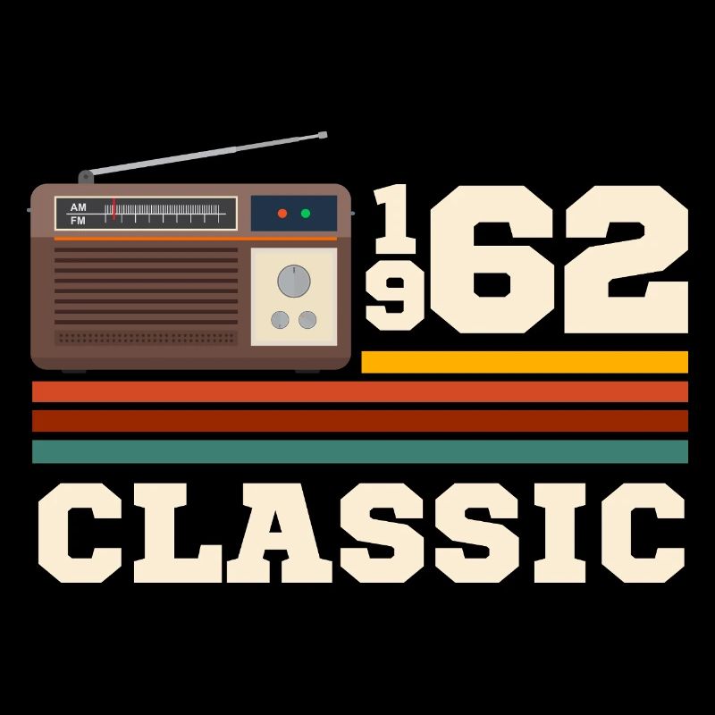 Anniversary 1962 retro classic