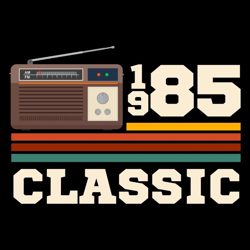 Anniversaire 1985 retro classic