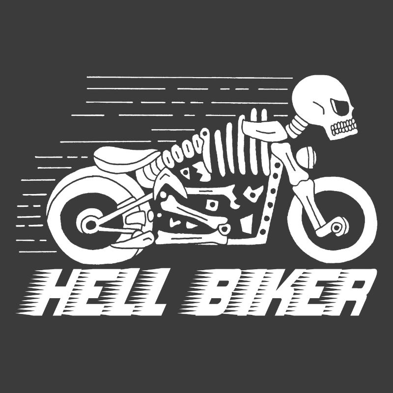 Skeleton-Biker