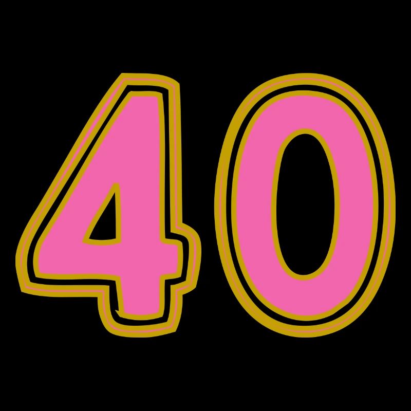 40. 40 ANS. 40e ANNIVERSAIRE. ANNIVERSAIRE 40 ANS.