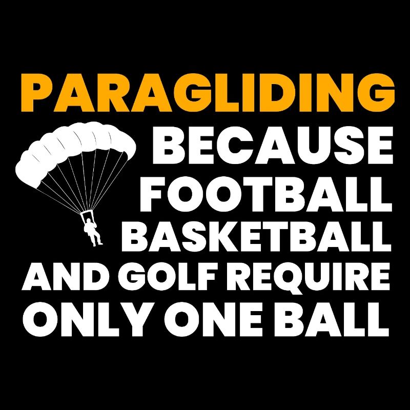 Paragliding Funny T Shirt Gift