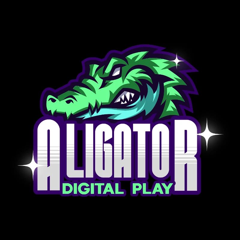 Alligator Digitale Kunst