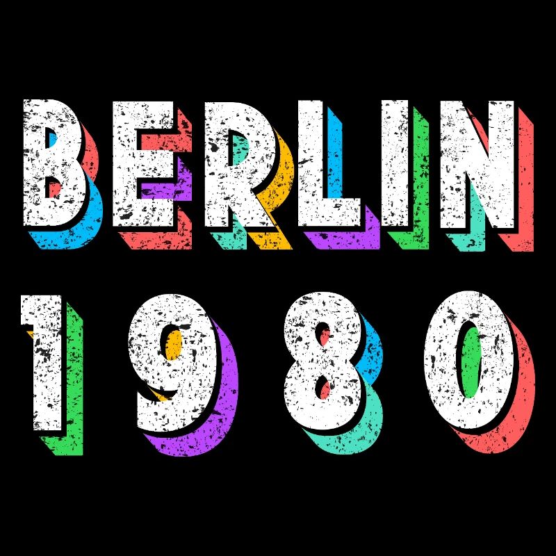 Berlin 1980 Retro Neon