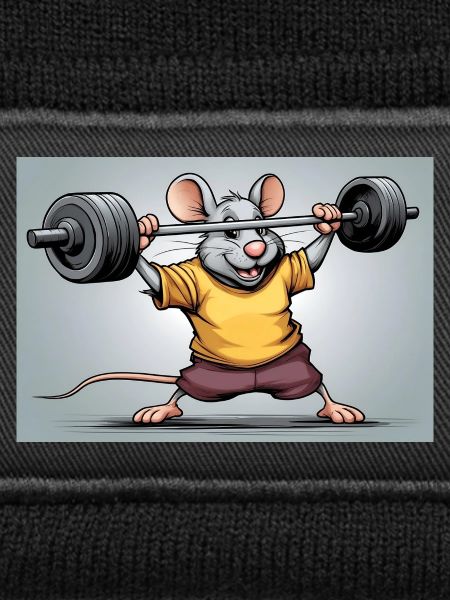 Kraftmaus beim Krafttraining