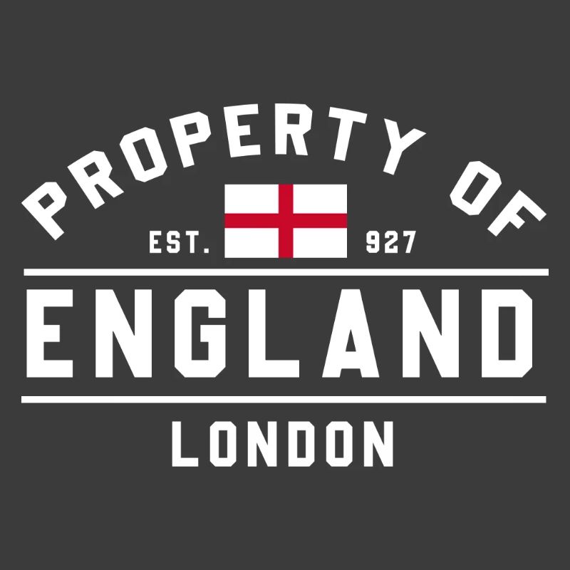 T-shirt emblème du drapeau de l’Angleterre