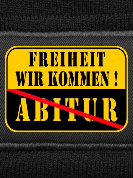 Ortsschild Ende - Abitur