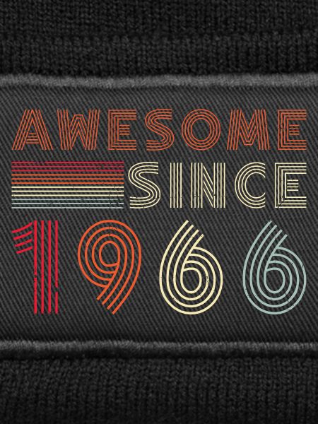1966 Retro Linien Jubiläumsdesign