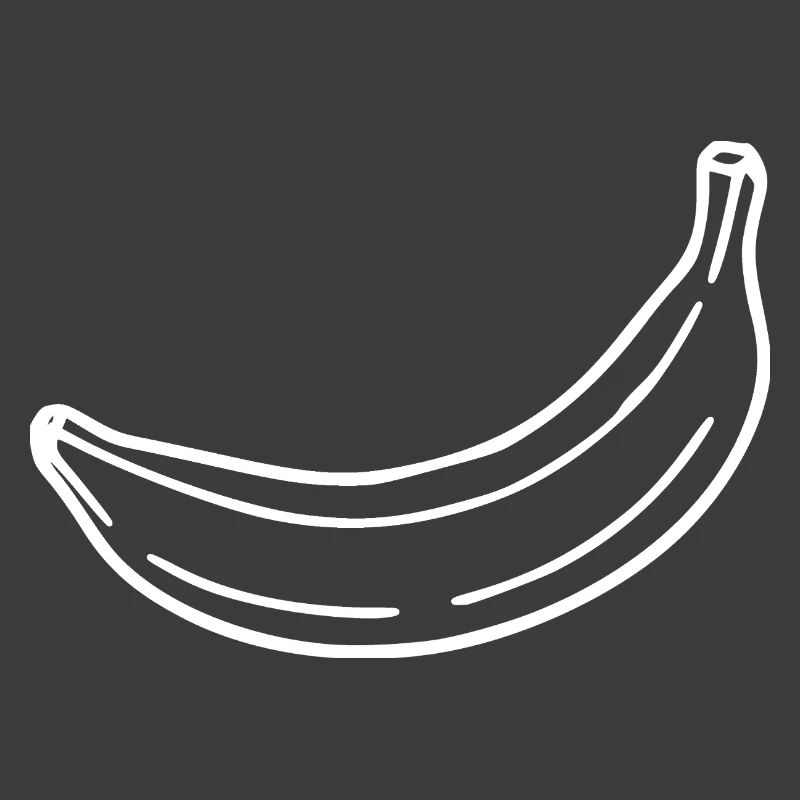 Banane minimal Geschenk minimalistisch 
