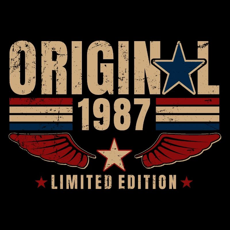 Cadeau du 39e anniversaire Millésime original 1987