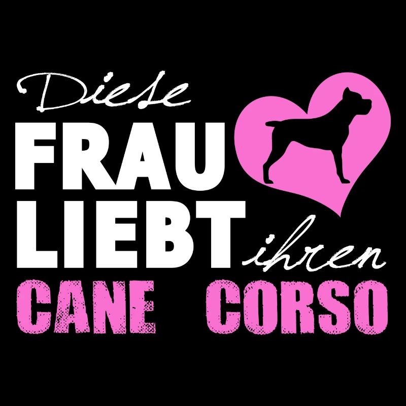 Cane Corso - Frau liebt