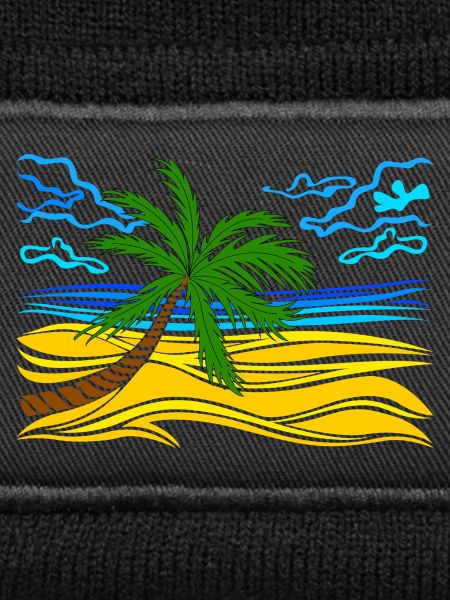 Palme am Strand