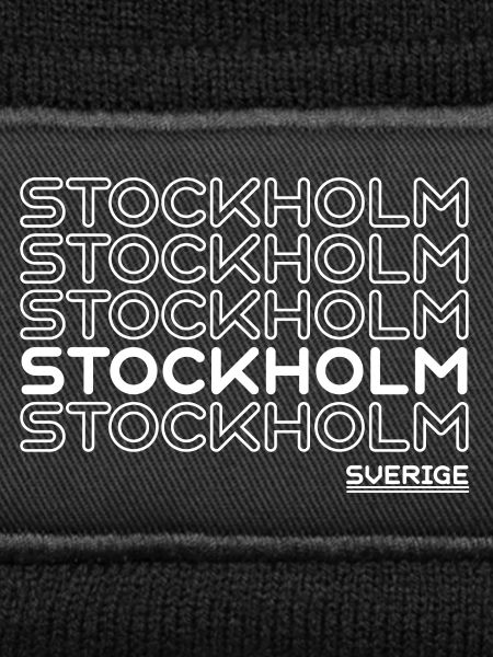 Stockholm Neon Lettering Pattern
