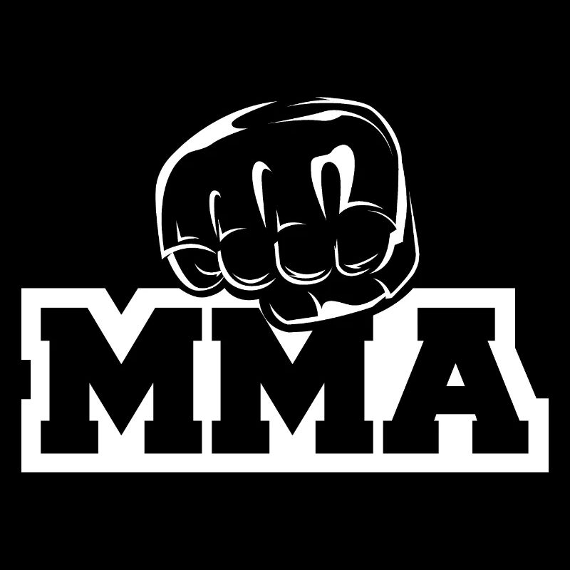 mma Faust Symbol Logo icon Kampfsport Illustration