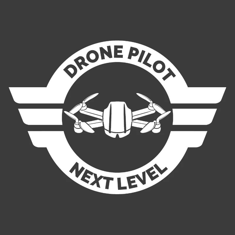 drone pilot racing drone pilot symbol flight logo