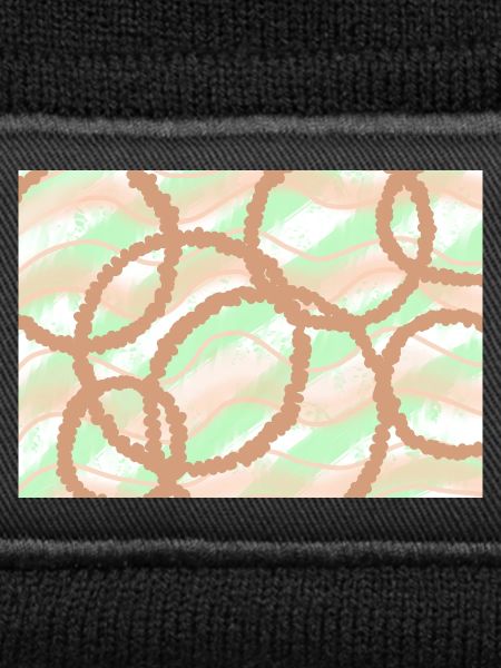 Brown Circles Background