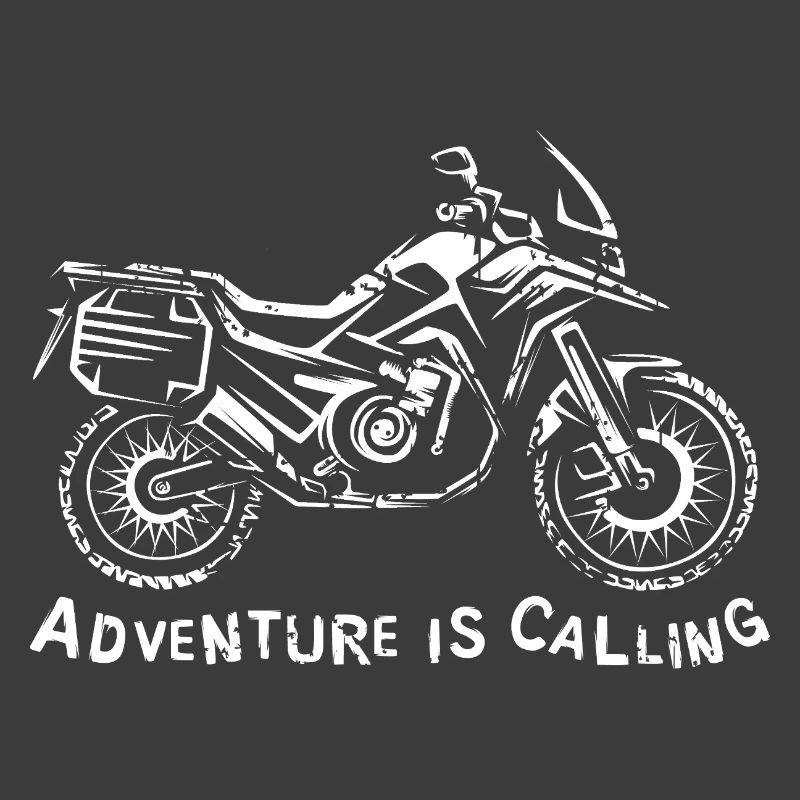Adventure is Calling – Motorcycle Graphics