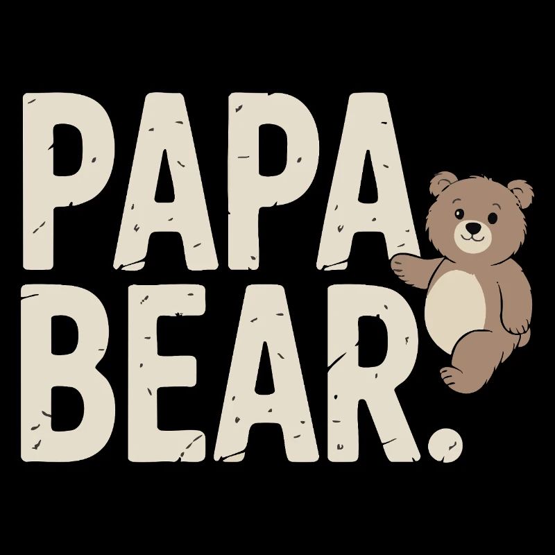Papa Bear – Fun Design for Fathers