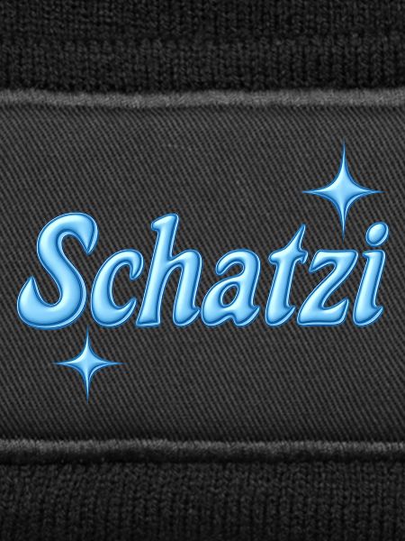 schatzi / Y2K design / blue