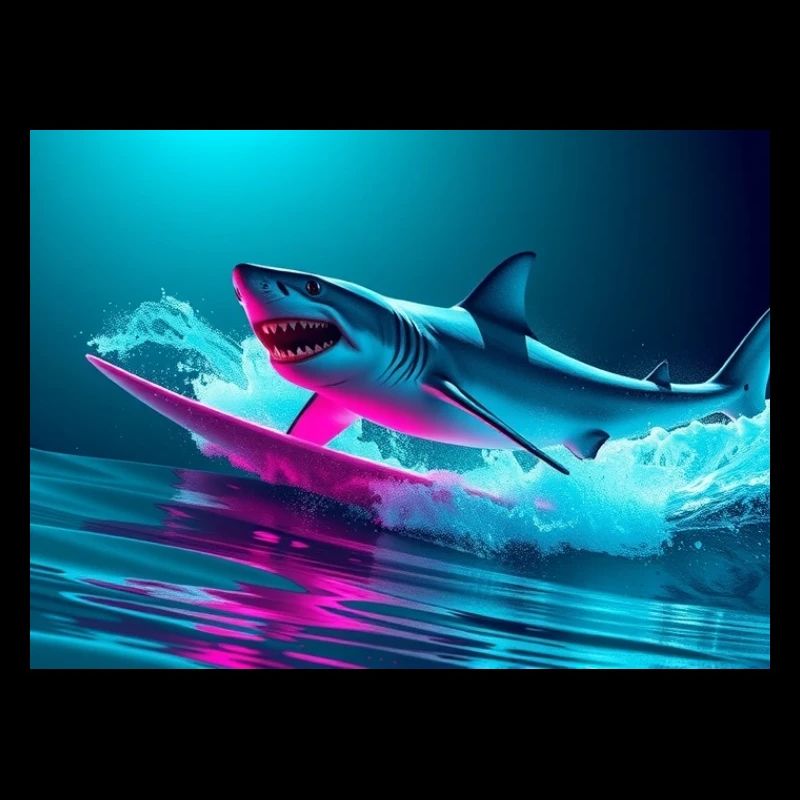 Neon Shark Sprinter Design