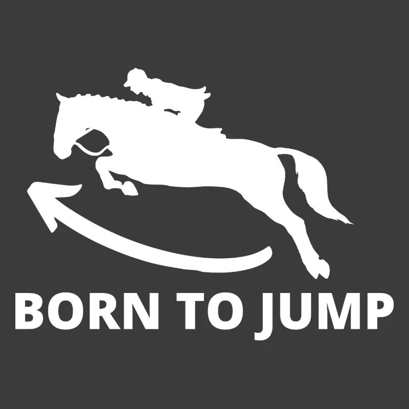 Dynamic jumping stallion