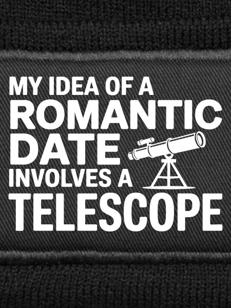 Romantic Date Telescope Journal 