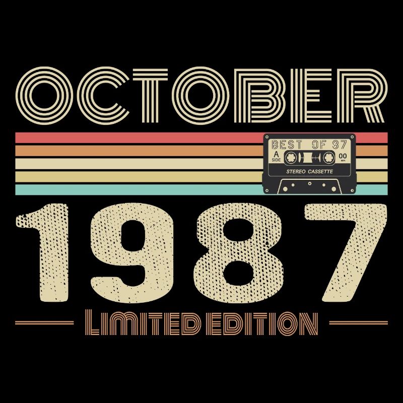 Anniversaire octobre 1987 - Birthday october 1987