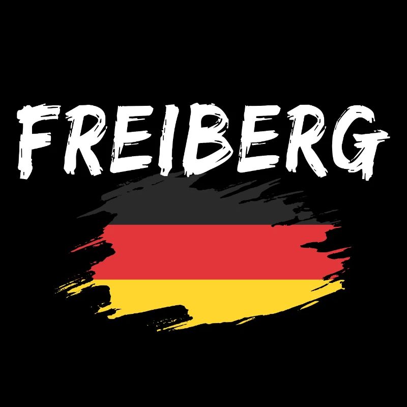 Freiberg Allemagne Drapeau