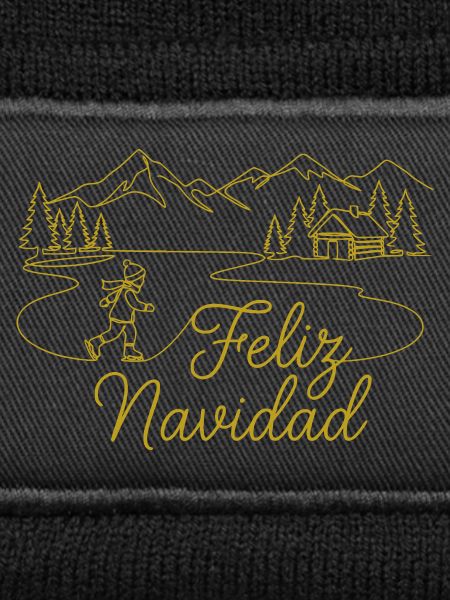 Feliz Navidad Winterlandschaft winterlich