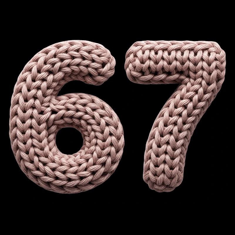 67 Memes – Pink Knitting Pattern Number