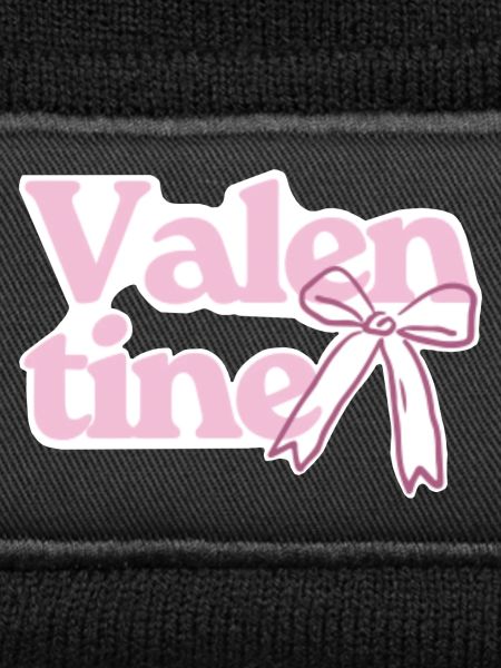 Valentine Bow Pink