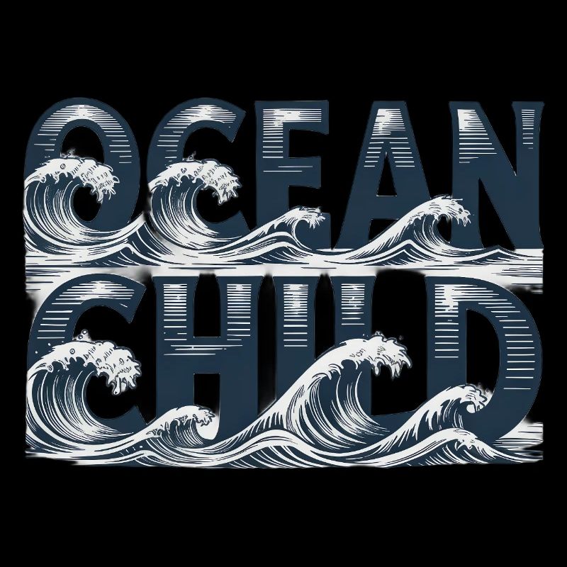 Ocean Child Wellenkunst