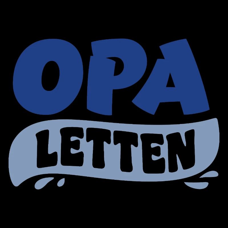 Opa Letten Badeschlappen