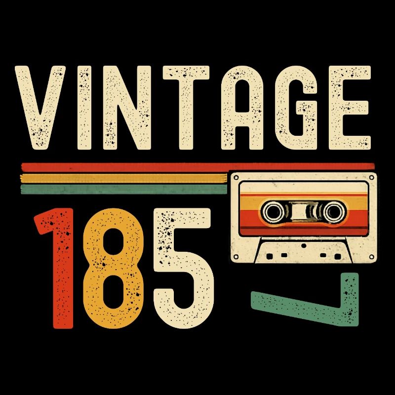 Vintage 85 Cassette Retro
