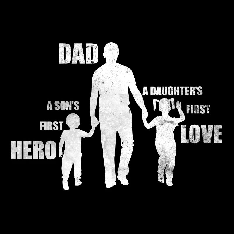 Father and Son - Father and Daughter Gift Daddy