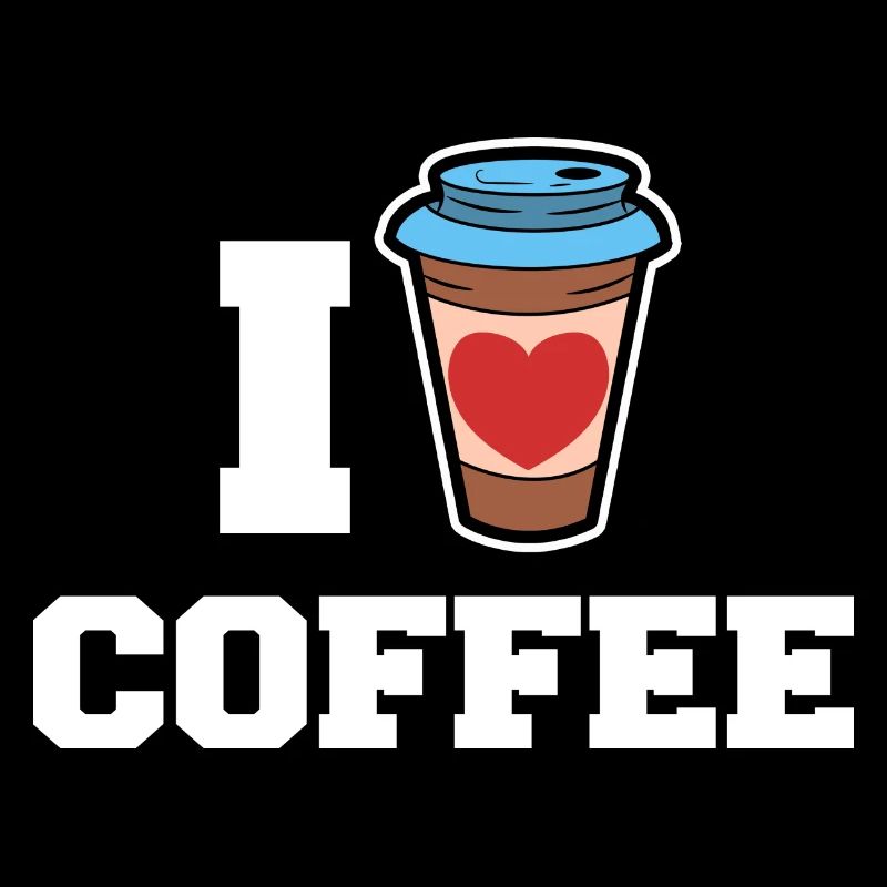 J’adore boire du café déclaration des amateurs de café
