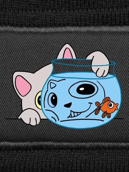 Le chaton pêcheur