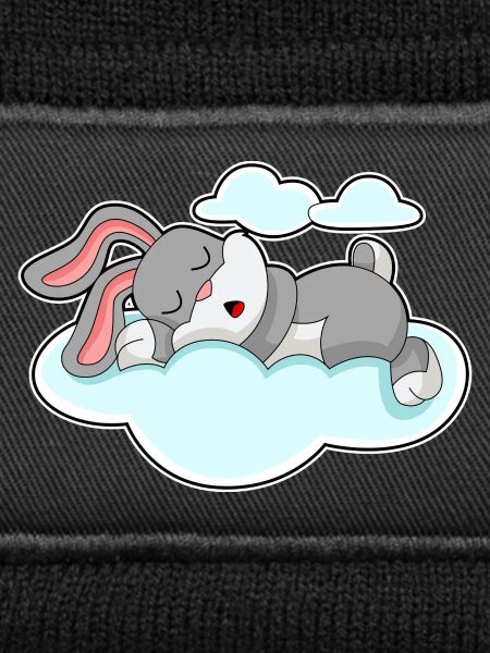 Bunny Sleeping Clouds