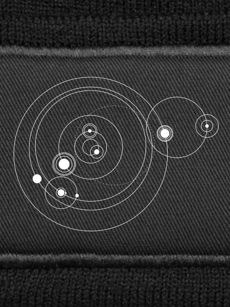 Solar system only (white)