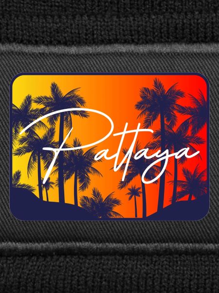 Pattaya Palmen Sunset
