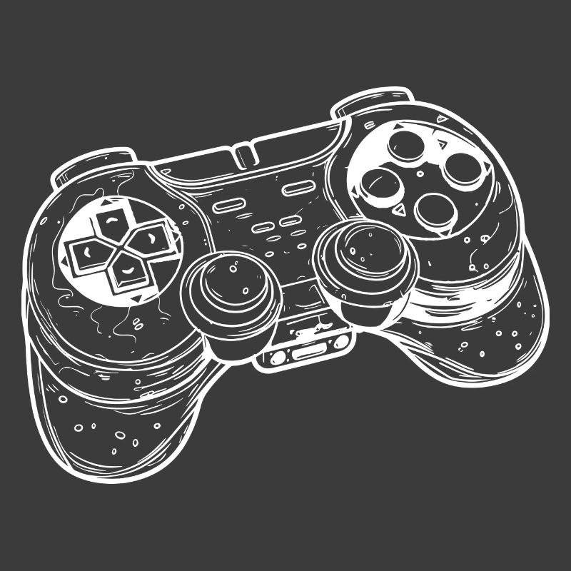 Video Game Controller Drawing