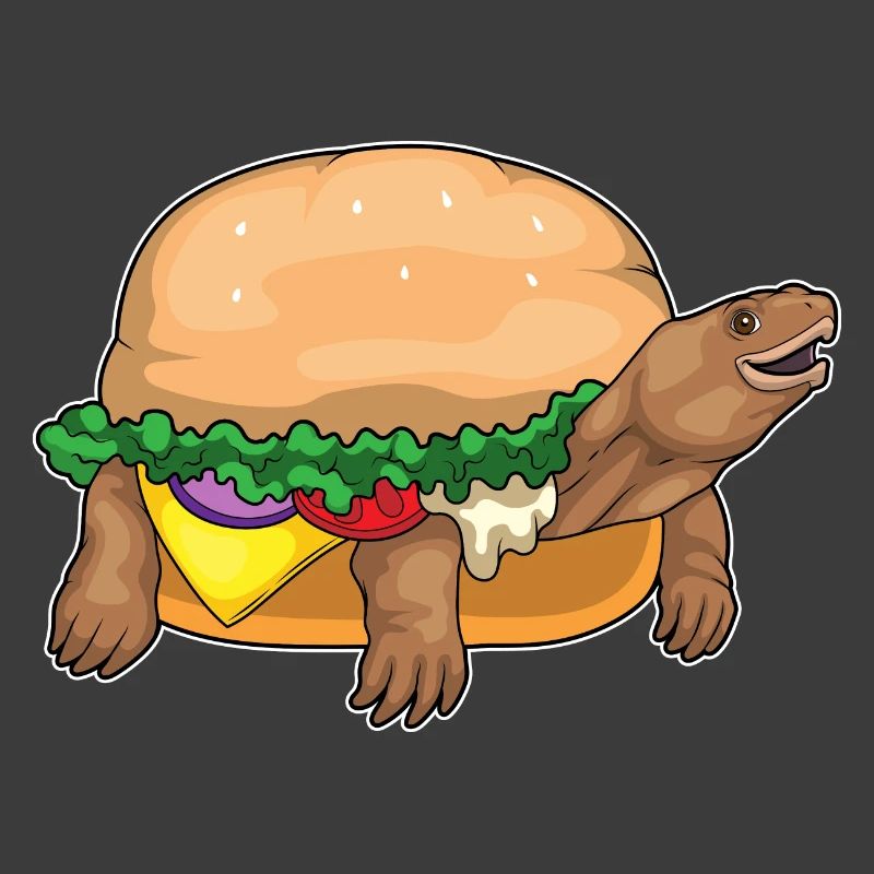 Turtle Cheeseburger