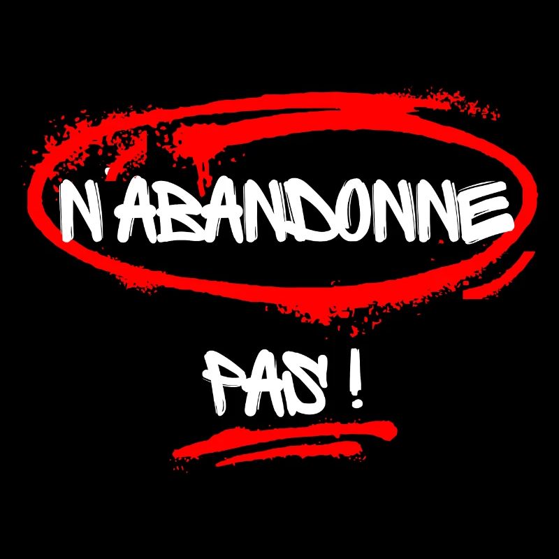 Humorous slogan against the disease