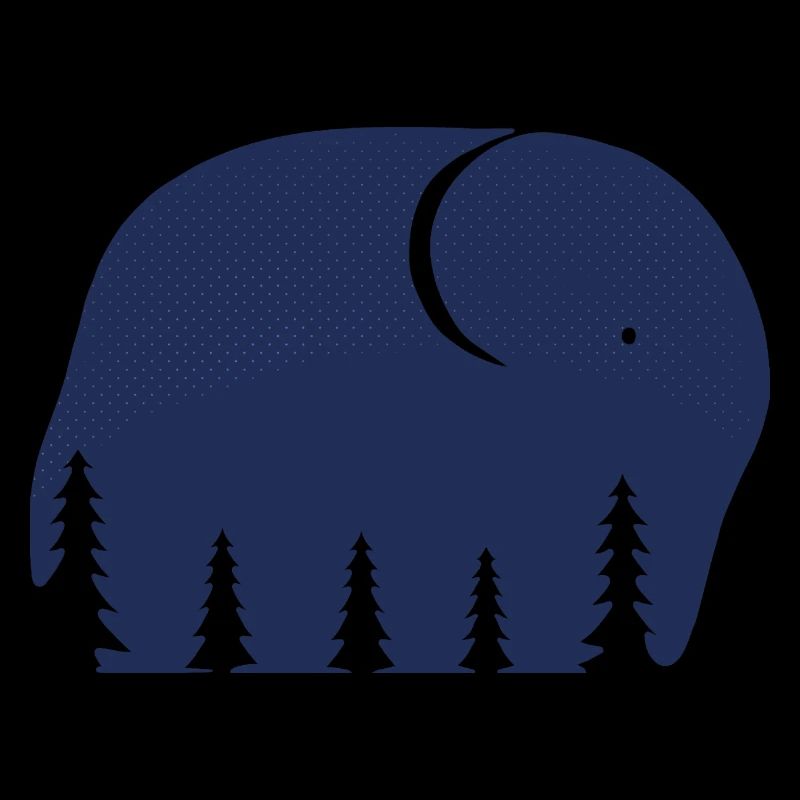An elephant or a forest in this Fun Optical Illusi