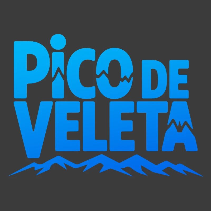 Pico de Veleta Pic Moderne Graphique